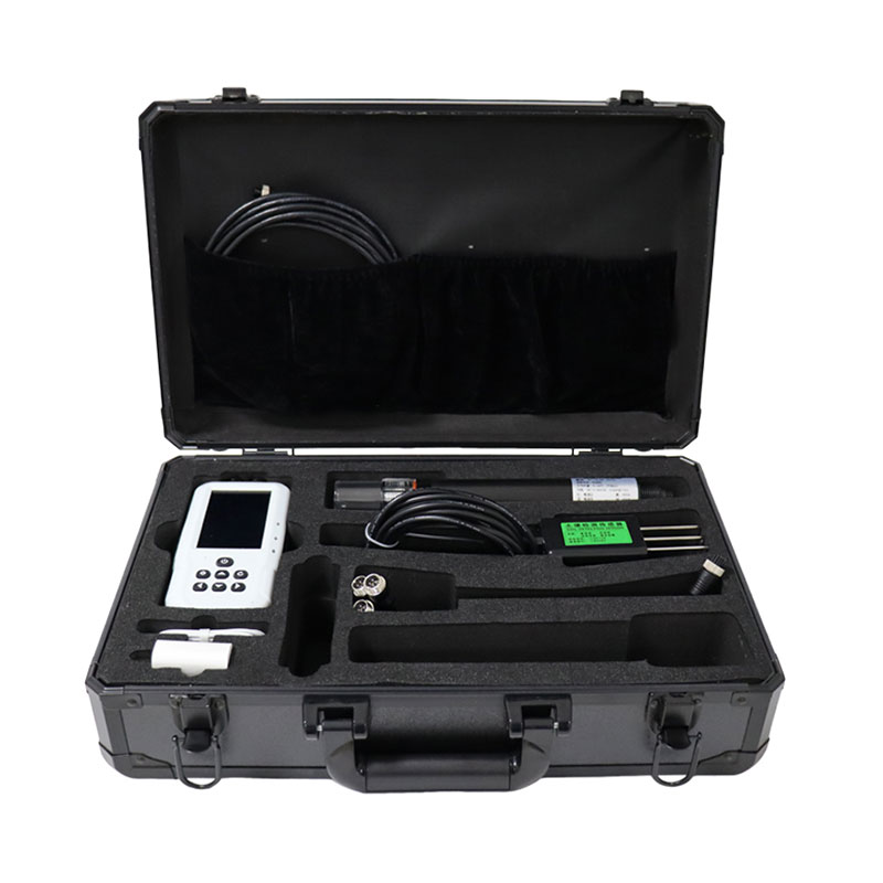 土壤温湿度电导率含盐量ph测定仪