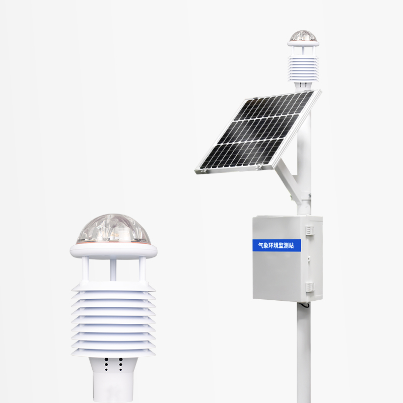 In today's increasingly serious haze, see the site weather station equipment