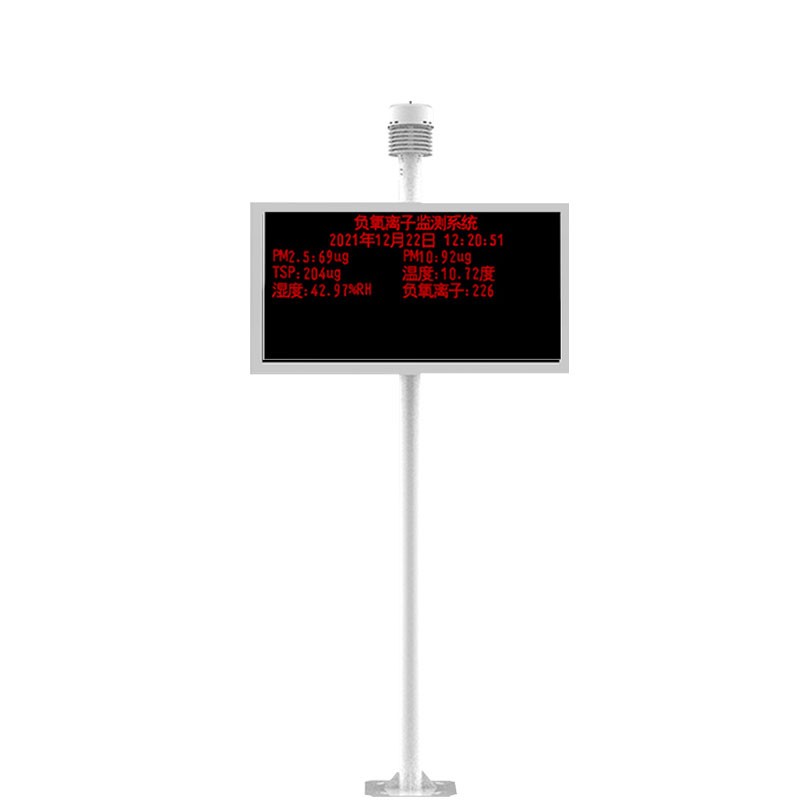 Air quality monitor can collect various outdoor ambient air quality data around the clock