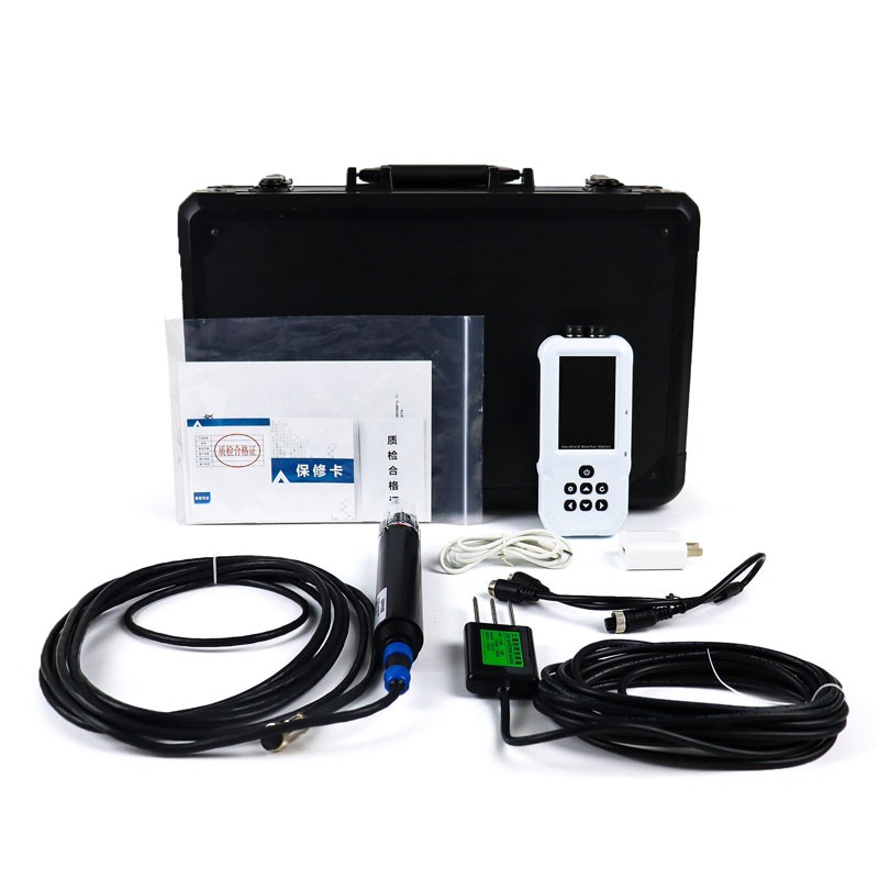 Soil moisture temperature salinity PH tester