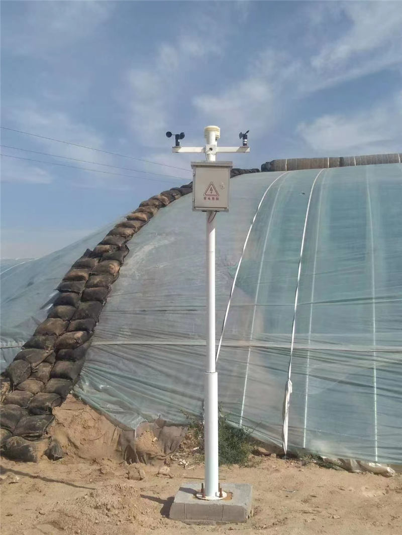 Estación de observación del microclima agrícola: caso real
