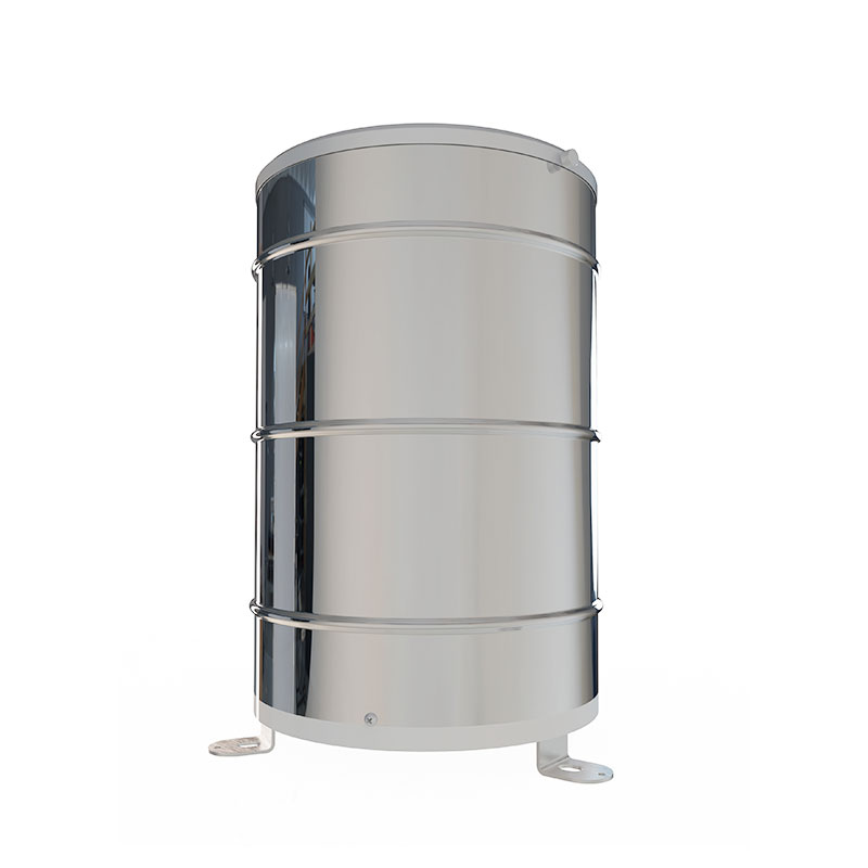 Pluviómetro de cubeta basculante de acero inoxidable