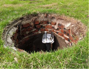 Sistema de recolección de agua de la red de drenaje subterráneo Diagrama de efectos de instalación