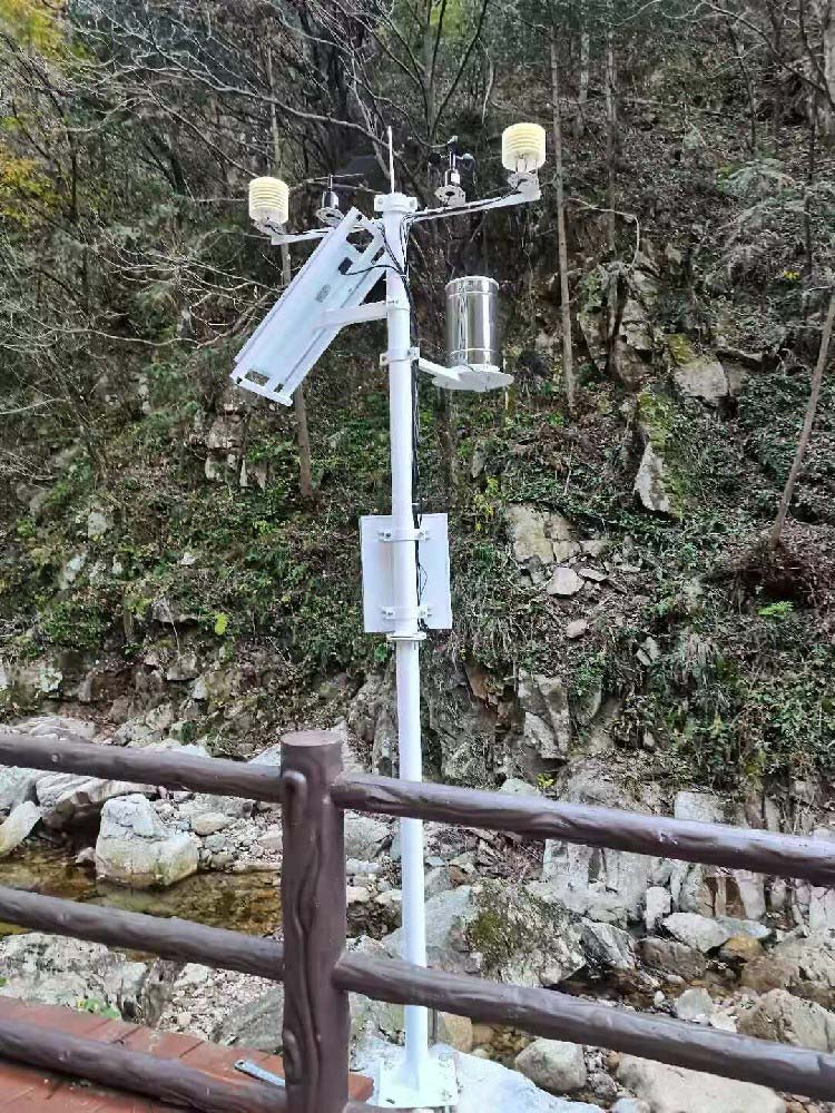 安徽万佛山景区负氧离子监测系统项目