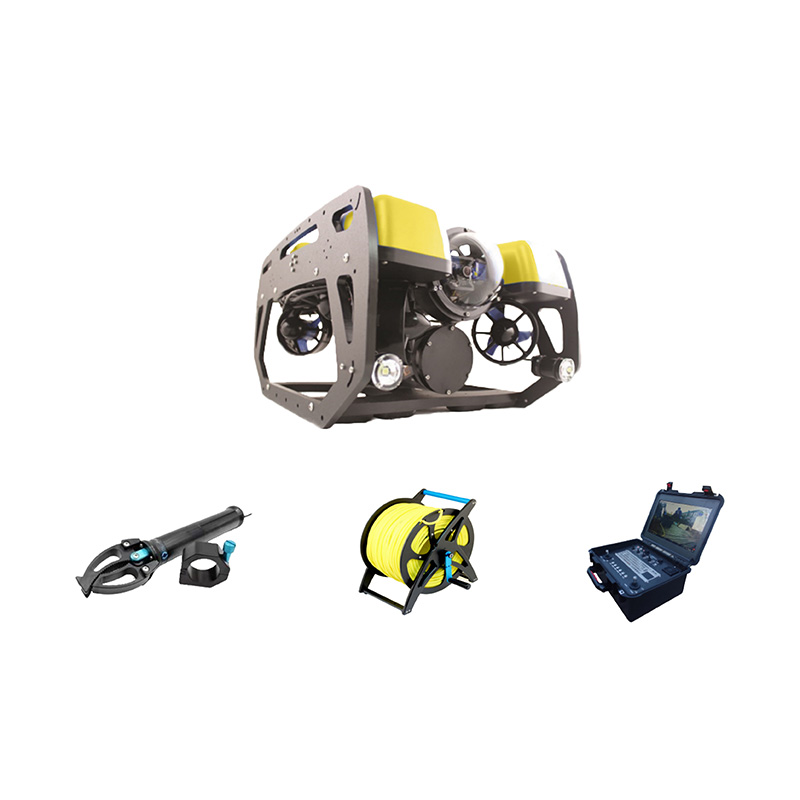 水下探测搜救机器人通过声学与光学系统快速定位水下目标